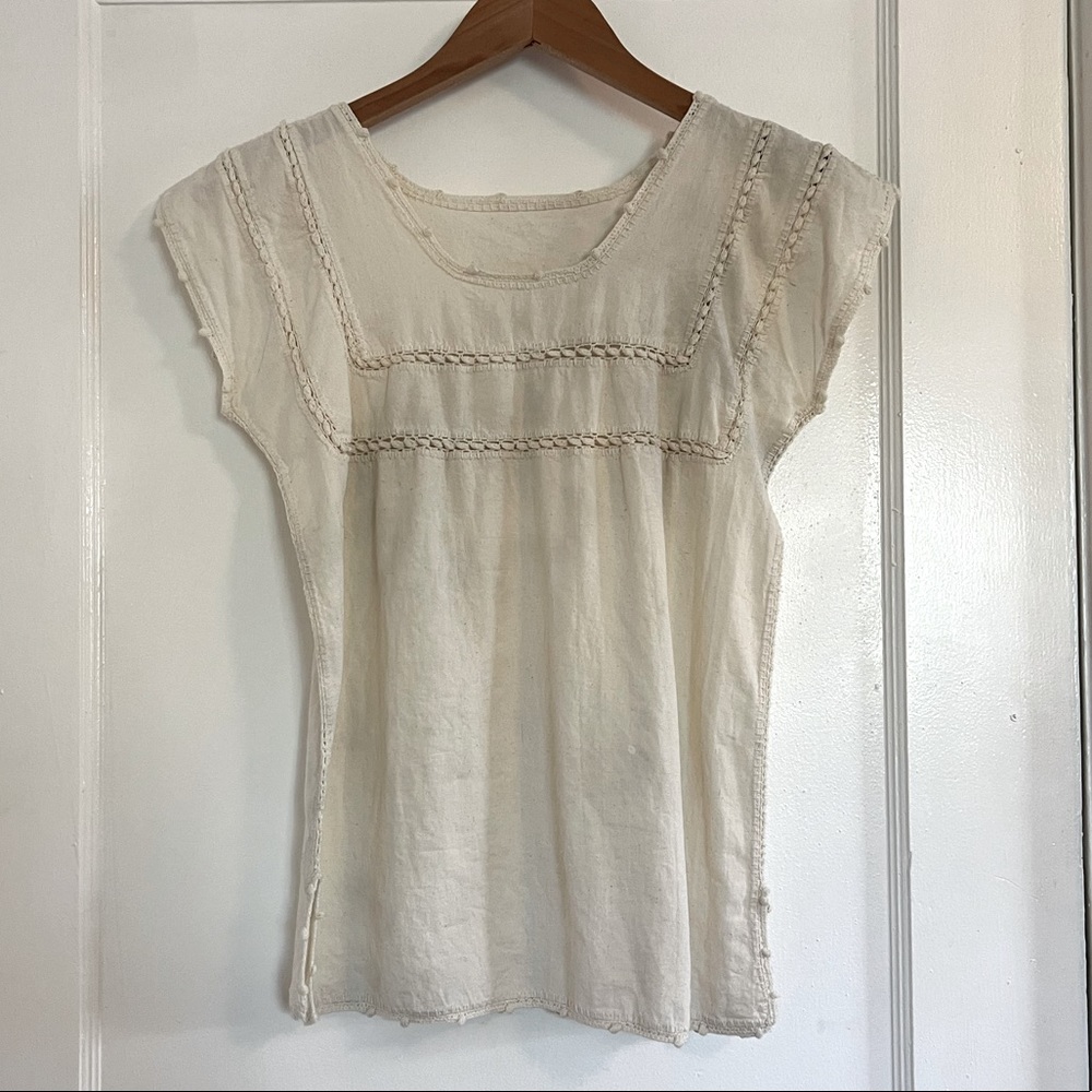 Hand-sewn Oaxacan Blouse